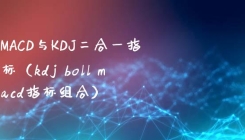MACD与KDJ二合一指标（kdj boll macd指标组合）