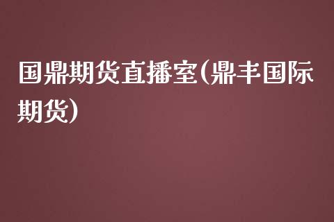 国鼎期货直播室(鼎丰国际期货)_https://www.zcsm.com.cn_期货喊单_第1张