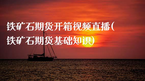 铁矿石期货开箱视频直播(铁矿石期货基础知识)_https://www.zcsm.com.cn_期货百科_第1张
