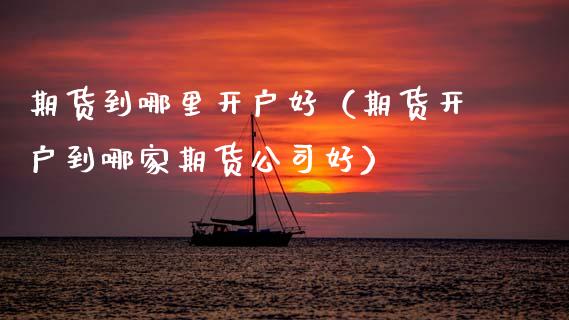 期货到哪里开户好（期货开户到哪家期货公司好）_https://www.zcsm.com.cn_期货培训_第1张