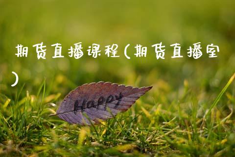 期货直播课程(期货直播室)_https://www.zcsm.com.cn_期货百科_第1张
