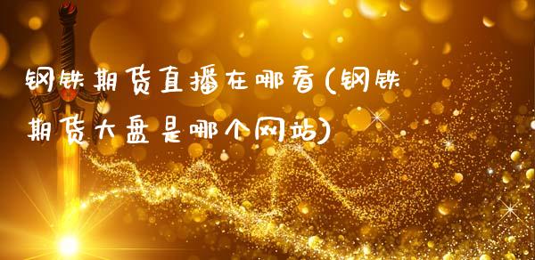 钢铁期货直播在哪看(钢铁期货大盘是哪个网站)_https://www.zcsm.com.cn_期货喊单_第1张