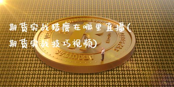 期货实战猎鹰在哪里直播(期货实战技巧视频)_https://www.zcsm.com.cn_期货行情_第1张