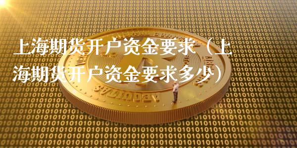 上海期货开户资金要求（上海期货开户资金要求多少）_https://www.zcsm.com.cn_期货培训_第1张