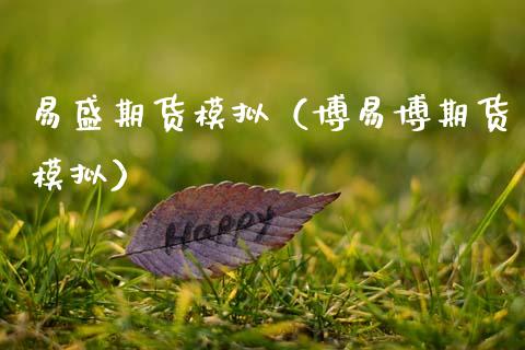 易盛期货模拟（博易博期货模拟）_https://www.zcsm.com.cn_期货交易_第1张