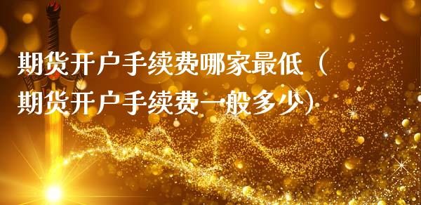 期货开户手续费哪家最低（期货开户手续费一般多少）_https://www.zcsm.com.cn_期货百科_第1张