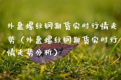 外盘螺纹钢期货实时行情走势（外盘螺纹钢期货实时行情走势分析）_https://www.zcsm.com.cn_期货行情_第1张
