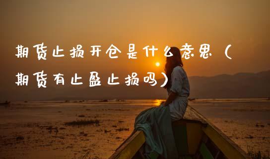 期货止损开仓是什么意思（期货有止盈止损吗）_https://www.zcsm.com.cn_期货交易_第1张