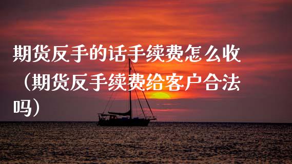 期货反手的话手续费怎么收（期货反手续费给客户合法吗）_https://www.zcsm.com.cn_期货百科_第1张