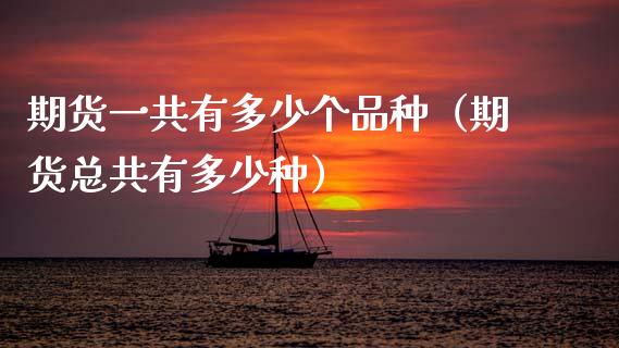 期货一共有多少个品种（期货总共有多少种）_https://www.zcsm.com.cn_期货培训_第1张