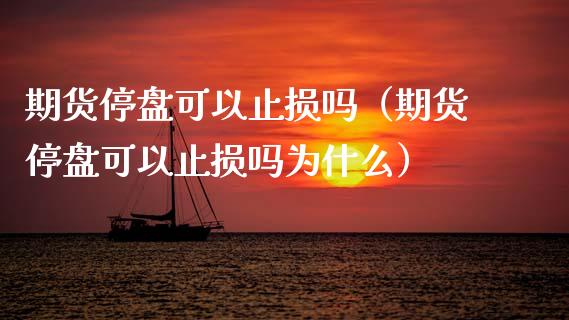 期货停盘可以止损吗（期货停盘可以止损吗为什么）_https://www.zcsm.com.cn_期货交易_第1张