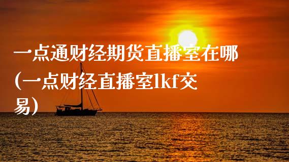 一点通财经期货直播室在哪(一点财经直播室lkf交易)_https://www.zcsm.com.cn_期货百科_第1张