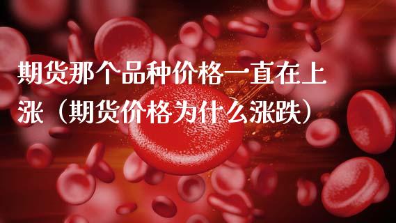 期货那个品种价格一直在上涨（期货价格为什么涨跌）_https://www.zcsm.com.cn_期货喊单_第1张