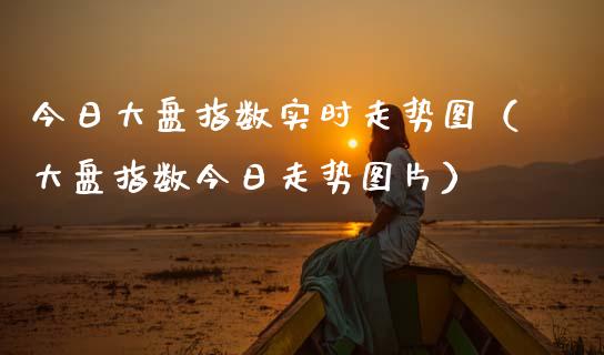 今日大盘指数实时走势图（大盘指数今日走势图片）_https://www.zcsm.com.cn_期货行情_第1张