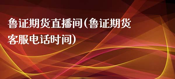 鲁证期货直播间(鲁证期货客服电话时间)_https://www.zcsm.com.cn_期货行情_第1张