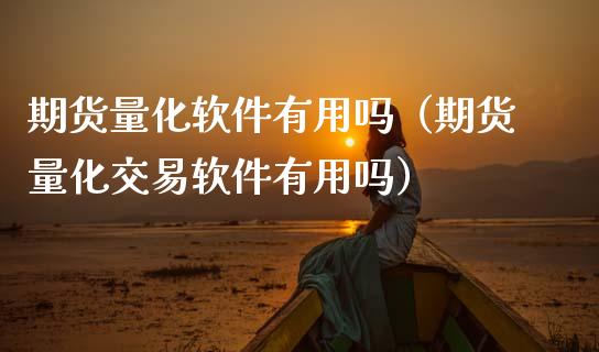 期货量化软件有用吗（期货量化交易软件有用吗）_https://www.zcsm.com.cn_原油期货_第1张