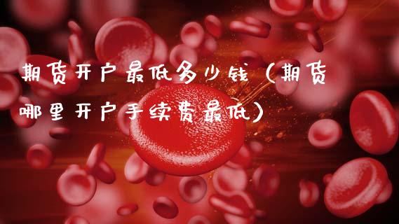 期货开户最低多少钱（期货哪里开户手续费最低）_https://www.zcsm.com.cn_期货行情_第1张