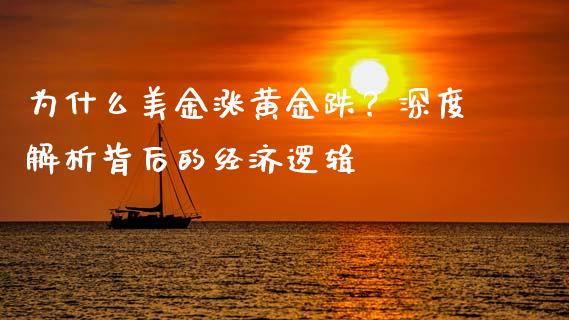 为什么美金涨黄金跌？深度解析背后的经济逻辑_https://www.zcsm.com.cn_原油期货_第1张