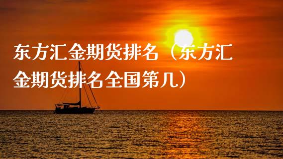 东方汇金期货排名（东方汇金期货排名全国第几）_https://www.zcsm.com.cn_期货百科_第1张