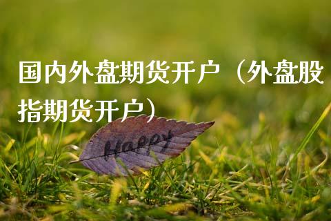 国内外盘期货开户（外盘股指期货开户）_https://www.zcsm.com.cn_期货培训_第1张