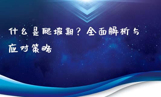 什么是爬坡期?全面解析与应对策略_期货百科_第1张_期货百科_期货喊单_期货行情_期货交易_原油期货_期货培训 什么是爬坡期?全面解析与应对策略_https://www.zcsm.com.cn_期货百科_第1张
