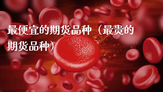 最便宜的期货品种（最贵的期货品种）_https://www.zcsm.com.cn_期货喊单_第1张