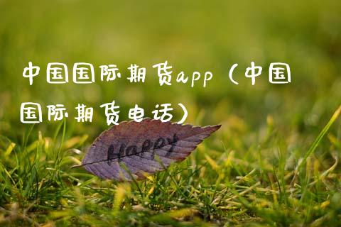 中国国际期货app（中国国际期货电话）_https://www.zcsm.com.cn_期货百科_第1张