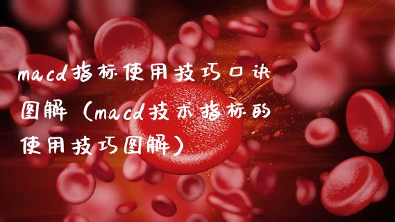 macd指标使用技巧口诀图解（macd技术指标的使用技巧图解）_https://www.zcsm.com.cn_期货培训_第1张