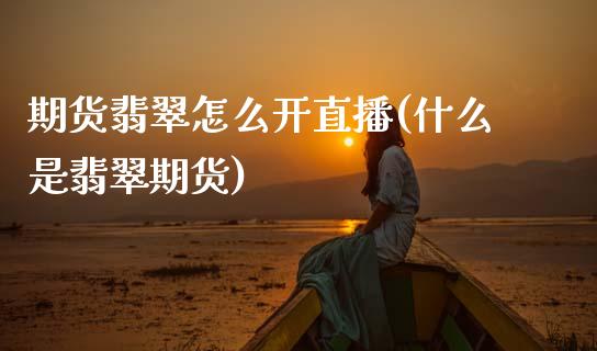 期货翡翠怎么开直播(什么是翡翠期货)_https://www.zcsm.com.cn_期货行情_第1张