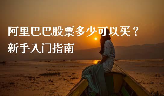 阿里巴巴股票多少可以买？新手入门指南_https://www.zcsm.com.cn_期货百科_第1张