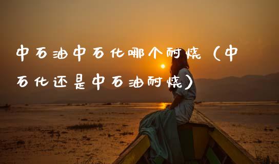中石油中石化哪个耐烧（中石化还是中石油耐烧）_https://www.zcsm.com.cn_期货喊单_第1张