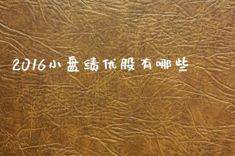 2016小盘绩优股有哪些_期货行情_第1张_期货百科_期货喊单_期货行情_期货交易_原油期货_期货培训 2016小盘绩优股有哪些_https://www.zcsm.com.cn_期货行情_第1张