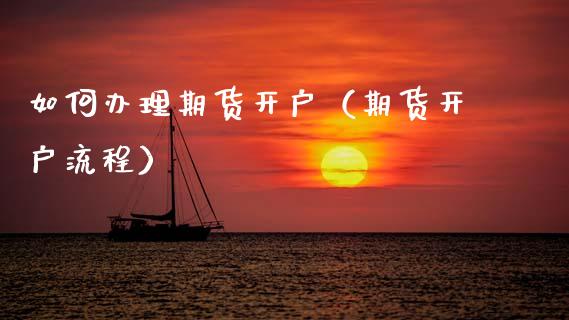 如何办理期货开户（期货开户流程）_https://www.zcsm.com.cn_期货培训_第1张