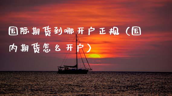 国际期货到哪开户正规（国内期货怎么开户）_https://www.zcsm.com.cn_期货百科_第1张