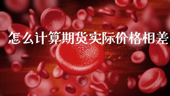 怎么计算期货实际价格相差_https://www.zcsm.com.cn_期货行情_第1张