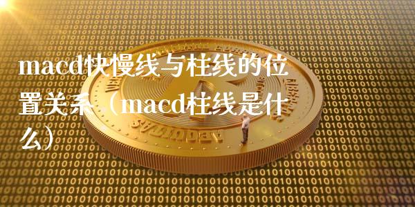 macd快慢线与柱线的位置关系（macd柱线是什么）_https://www.zcsm.com.cn_期货培训_第1张