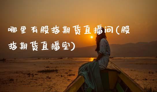 哪里有股指期货直播间(股指期货直播室)_https://www.zcsm.com.cn_期货培训_第1张