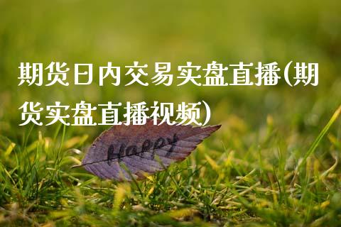 期货日内交易实盘直播(期货实盘直播视频)_https://www.zcsm.com.cn_期货培训_第1张