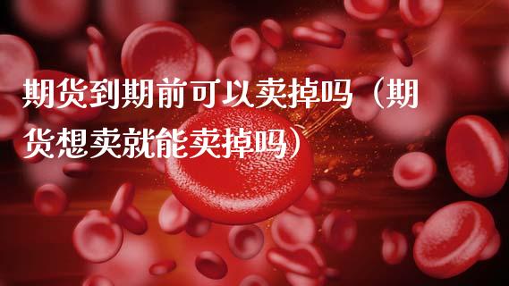 期货到期前可以卖掉吗（期货想卖就能卖掉吗）_https://www.zcsm.com.cn_原油期货_第1张