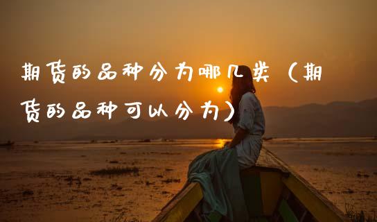 期货的品种分为哪几类（期货的品种可以分为）_https://www.zcsm.com.cn_期货喊单_第1张