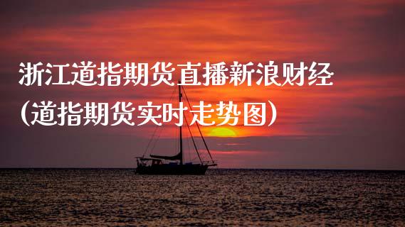 浙江道指期货直播新浪财经(道指期货实时走势图)_https://www.zcsm.com.cn_期货喊单_第1张