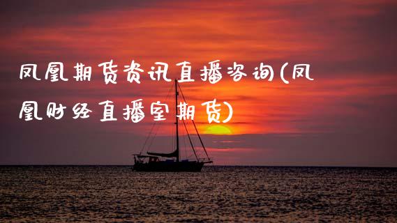 凤凰期货资讯直播咨询(凤凰财经直播室期货)_https://www.zcsm.com.cn_期货百科_第1张